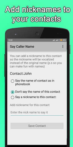 Say Caller Name - Hands Free 2021 screenshot 2