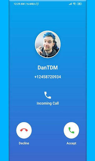 Fake DanTDM Call Voice & Video screenshot 2