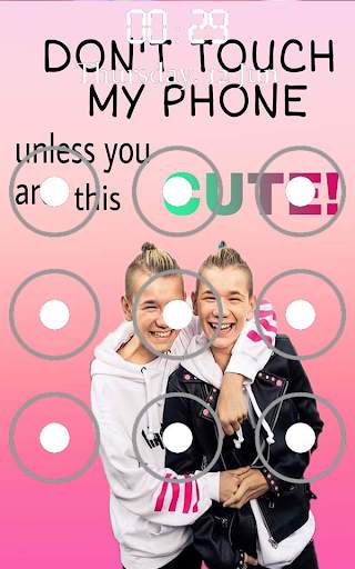 Marcus and Martinus Pattern Lock Screen 2 تصوير الشاشة