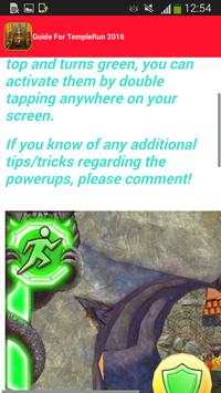guide  For Temple Run 2016 screenshot 2