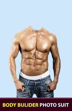 Men Body Builder Suit Photo Editor screenshot 1
