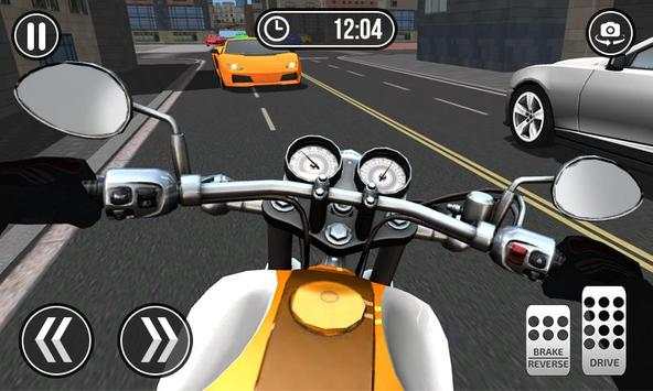 Traffic Moto Racing Bike 3D - racing games free screenshot 3