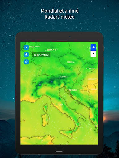 Prévisions météo (carte radar) screenshot 16