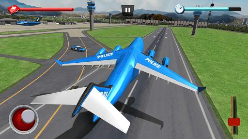 Police Robot Car Transporter screenshot 6
