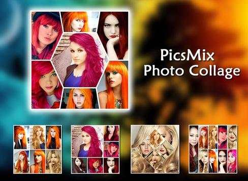PicsMix - Photo Collage Editor screenshot 1