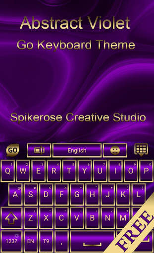 Abstract Violet 3D Next Launcher theme screenshot 4