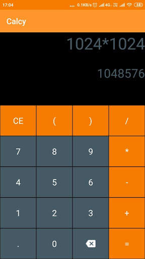 Calcy screenshot 1