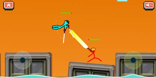 Stickman fight games 2 player screenshot 2