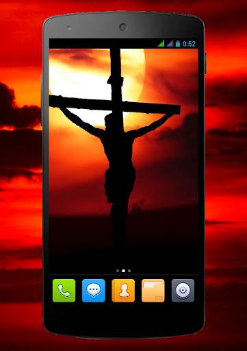 Jesus on the cross Live Wallpaper screenshot 3