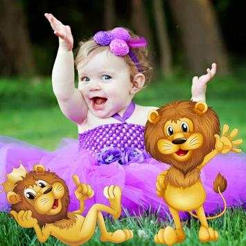 Selfie with Lion Photo Frames 3 تصوير الشاشة