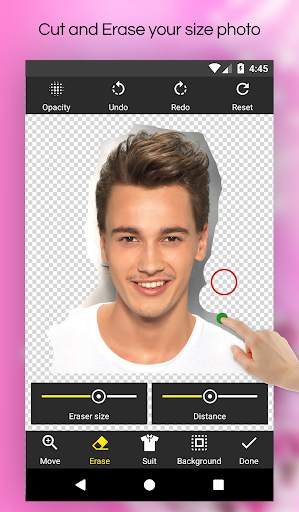 Man Shirt Photo Suit Editor screenshot 1