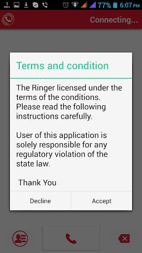 Ringer Dialer screenshot 2