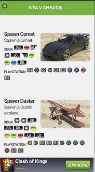 Cheats|Maps for GTA V screenshot 2