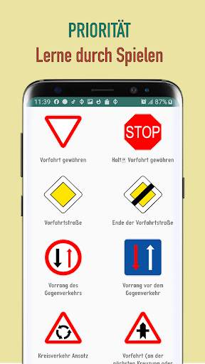 Verkehrszeichen Spiel: Fahrschule screenshot 7