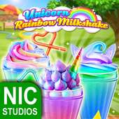Unicorn Food - Rainbow Ice Cream Milkshake logo