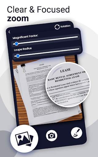 Magnifying Glass & Flashlight screenshot 3