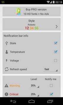 Battery Level screenshot 3