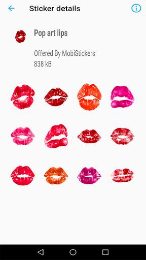 WAStickerApps Kiss For WhatsAp screenshot 4