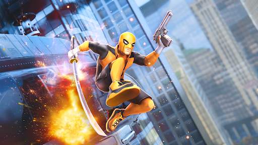 Shadow Hero: City Fighter स्क्रीनशॉट 1