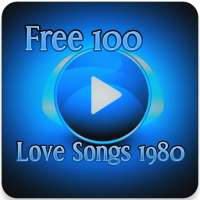 Free 100 Love Songs 1980 logo