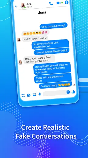 Fake Chat Messenger, Prank Chat screenshot 1