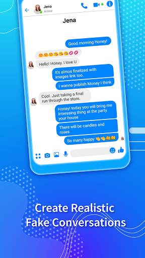 Fake Chat Messenger, Prank Chat screenshot 1