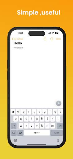 Keyboard iOS 17 screenshot 1