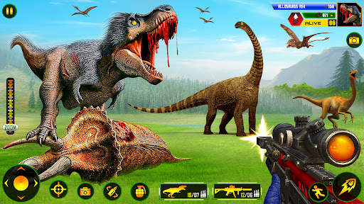 Wild Dino Hunting Gun Games скриншот 5