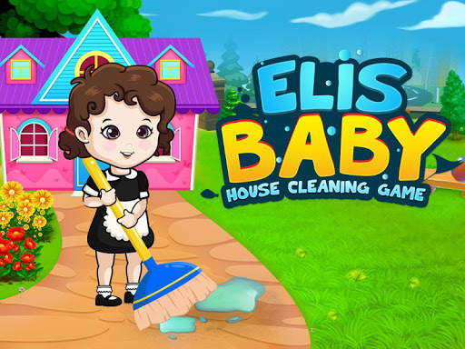 Baby Elis Home Cleaning Games screenshot 1