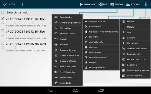 Voice PRO - HQ Audio Editor screenshot 3