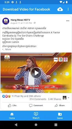 Download Video for Facebook screenshot 2