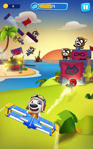 Talking Tom Sky Run: The Fun N screenshot 10
