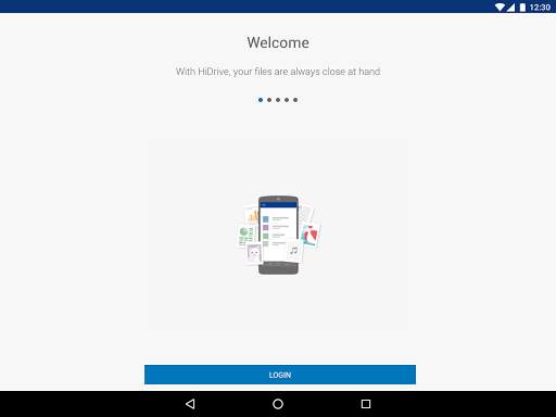 IONOS HiDrive screenshot 7