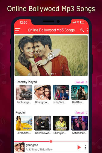 Online Bollywood MP3 Song screenshot 1