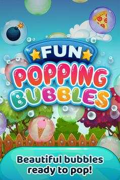 Fun Popping bubbles finger tapping games screenshot 1