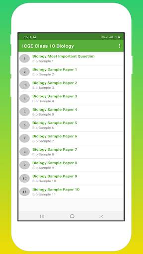 ICSE Selina Class 10 Biology Solution OFFLINE screenshot 6