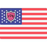 VPN USA  - Unlimited Free VPN 🌐 ‏⭐✓🇺🇸 logo