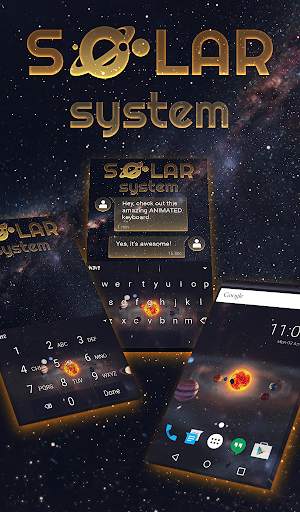 Solar System Wallpaper Theme screenshot 1