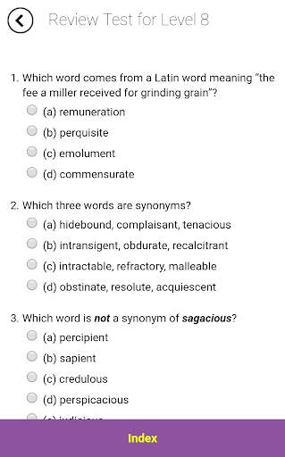 Verbal Advantage - Level 8 screenshot 5