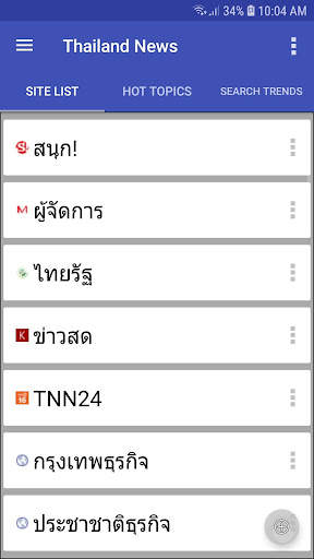หนังสือพิมพ์ไทย screenshot 1