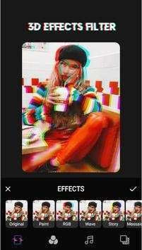3D Glitch Photo Effects - Camera VHS Camcorder screenshot 5