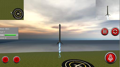 Space Rocket Launch & Landing  2 تصوير الشاشة