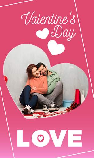 Valentines Day Photo Frames 7 تصوير الشاشة