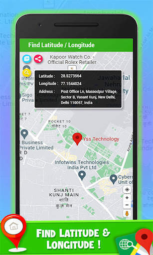 Latitude Longitude My Location screenshot 4