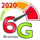 6G High Speed Browser: Light & Fast - Web Browser 3.2