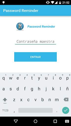 Password Reminder screenshot 1