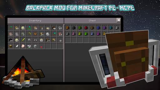 BackPack Mod For MCPE screenshot 3