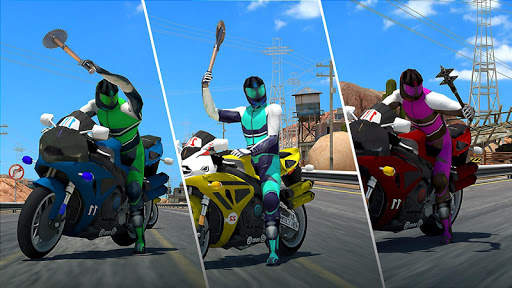 Crazy Bike War Stunt Rider, Motorcycle Racing Game screenshot 6