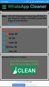 Cleaner for whatsapp pro screenshot 2