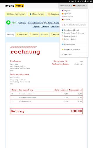 100 freie PDF Vorlagen screenshot 17